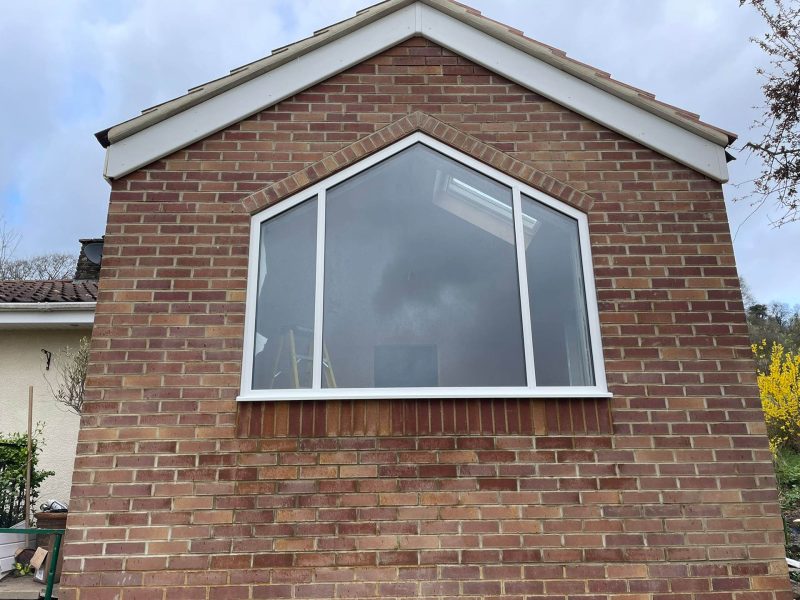 triangular window