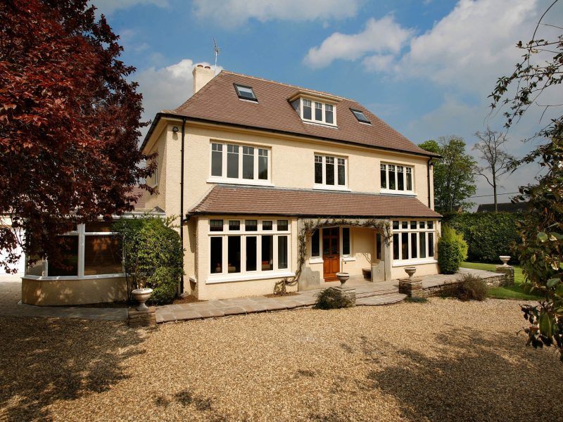double glazed casement windows in a house