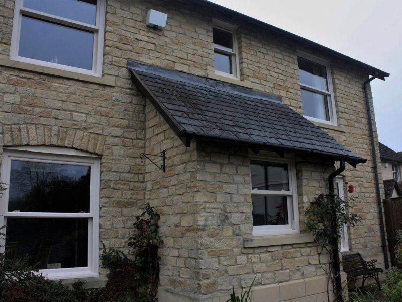 house with double glazed windows