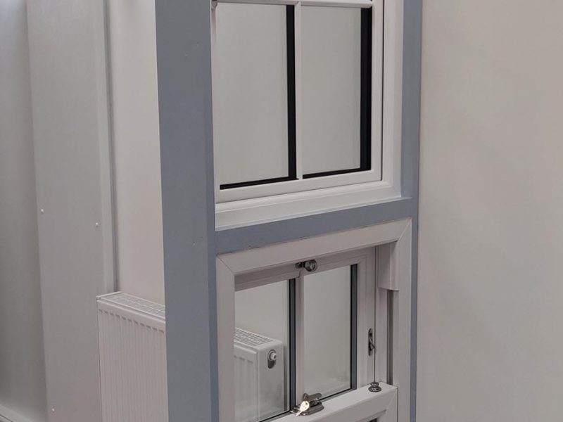 sample of a window in the DL Windows showroom