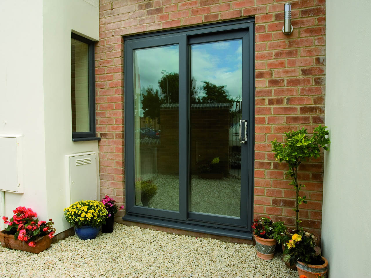 smaller sliding doors