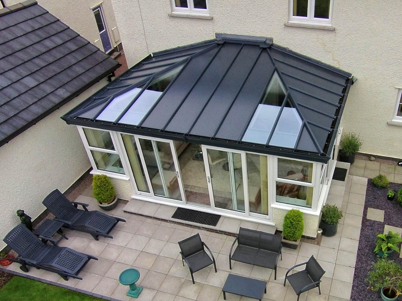 solid conservatory roof wiltshire