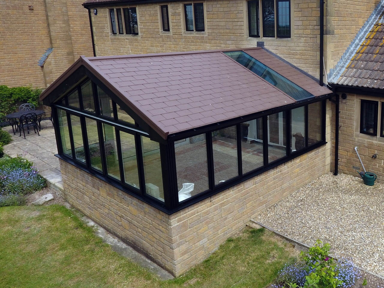 tiled conservatory roof wiltshire